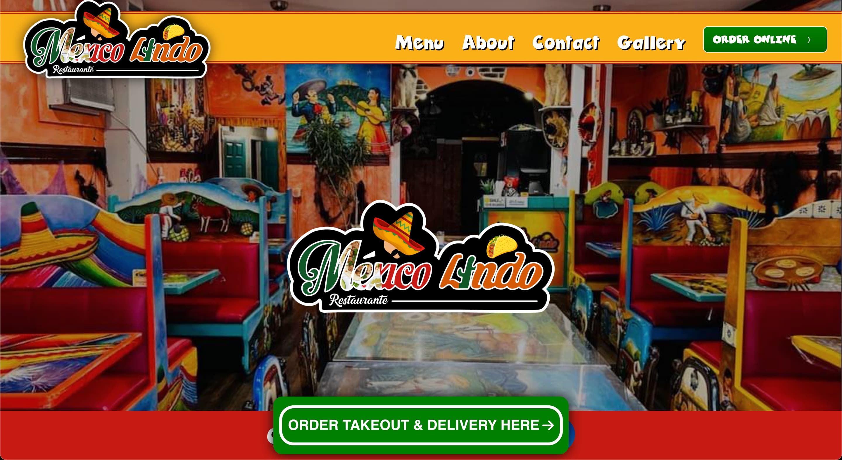 Mexico Lindo website preview