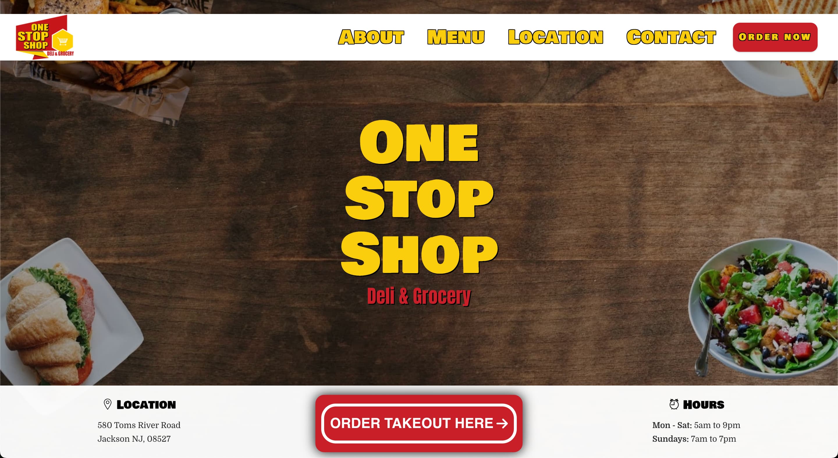 One Stop Shop website preview